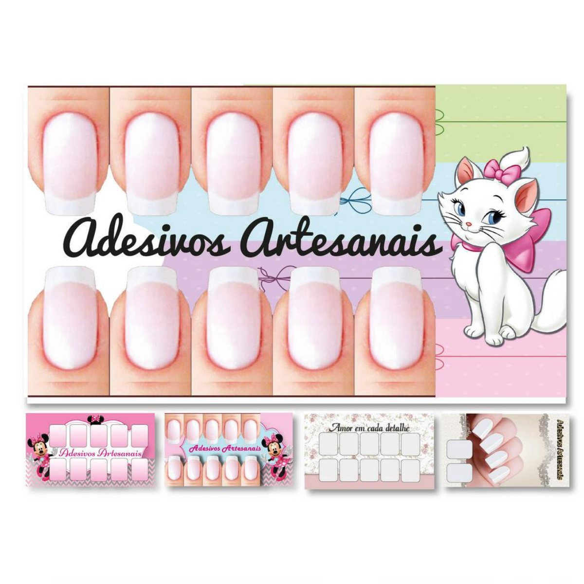 adesivo de unha