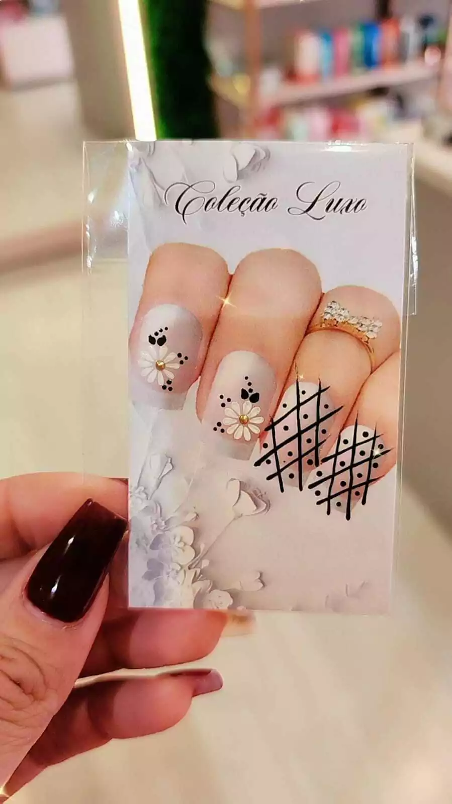 adesivo de unha