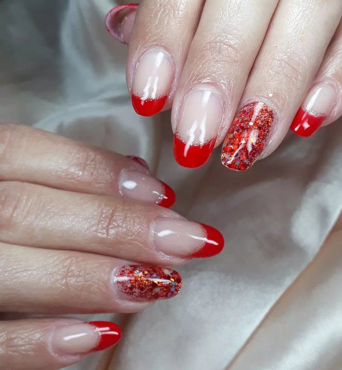 Banho de gel para unhas fracas