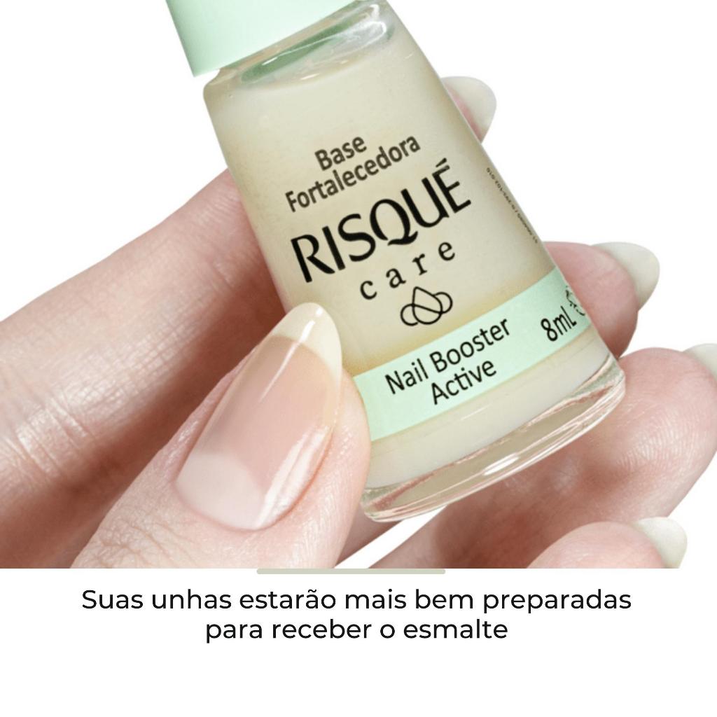 Base Risqué Care Fortalecedora Nail Booster Active