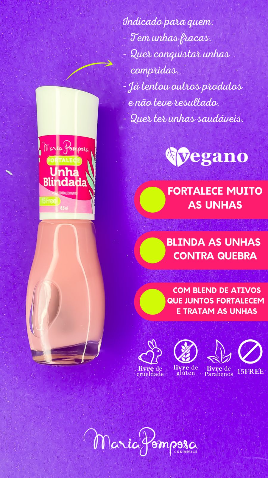 blindagem de unhas