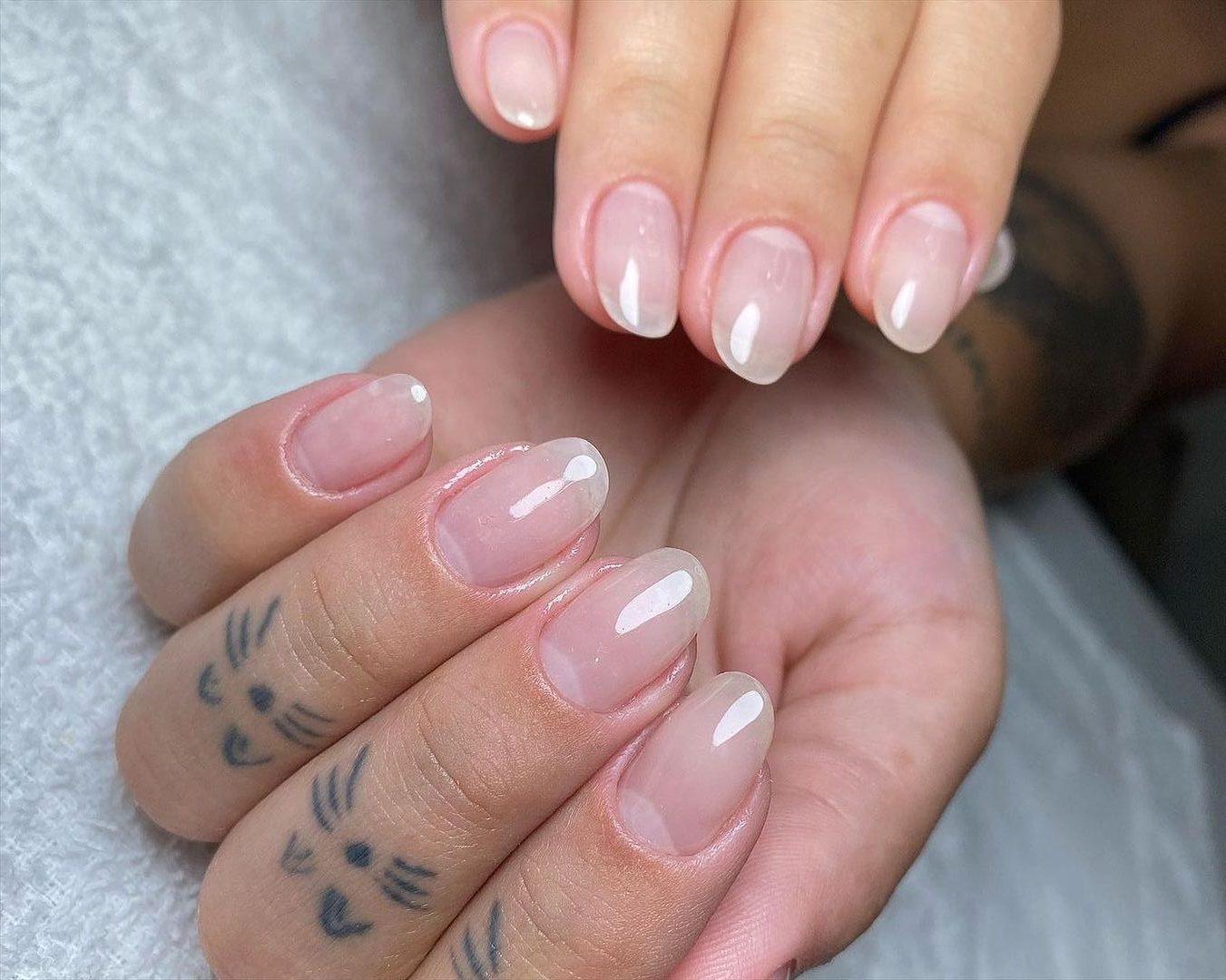 blindagem de unha natural com gel