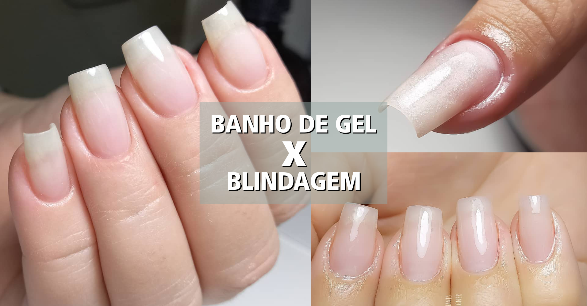 blindagem de unha natural com fibra