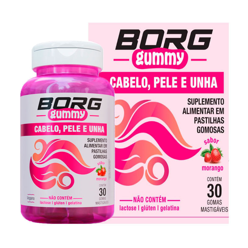 borg cabelo pele e unha vs lavitan