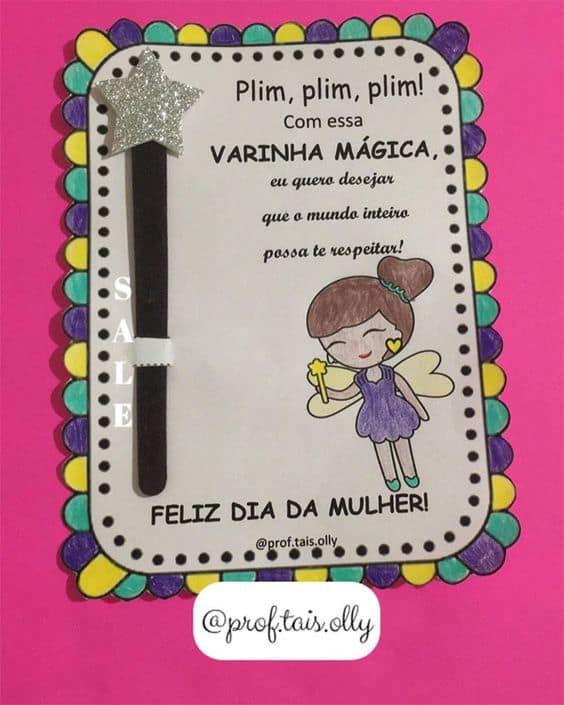 ideias criativas cartão lixa de unha para imprimir