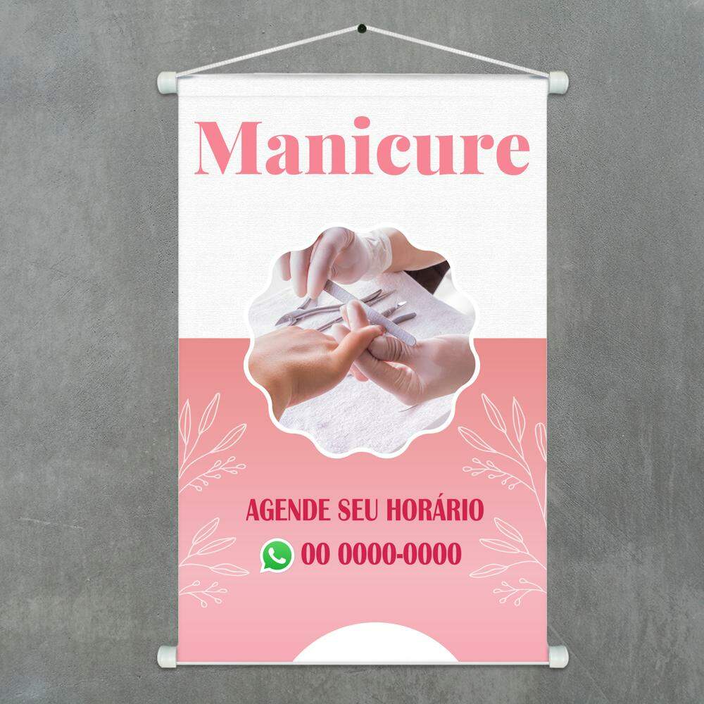 modelo de banner para nail designer