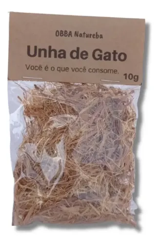 chá de uxi amarelo e unha de gato