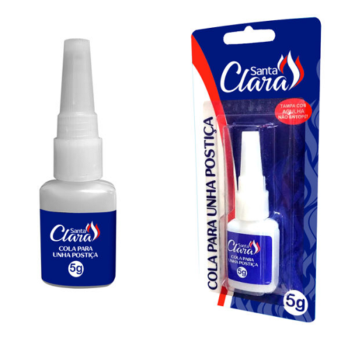 cola de unha postiça