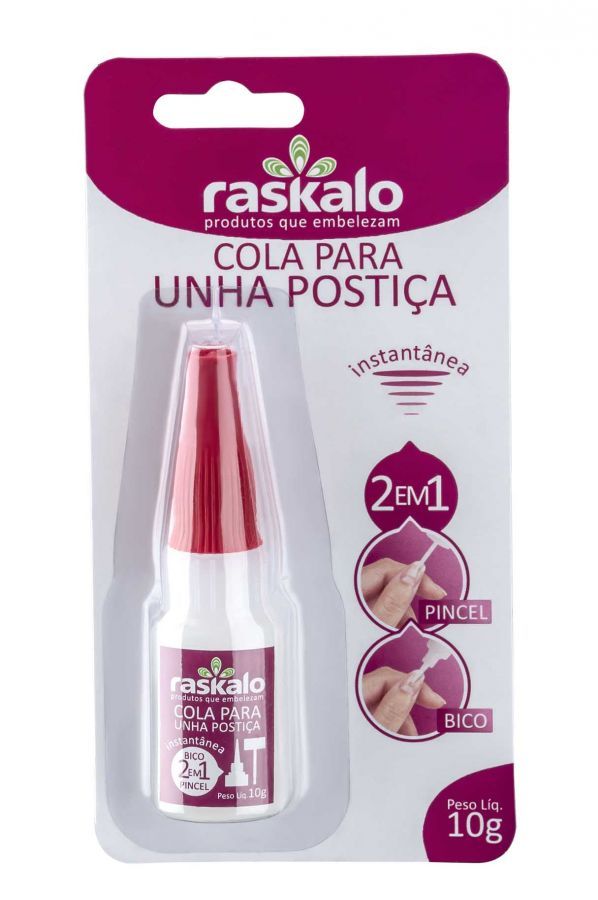 unha postiça autocolante infantil