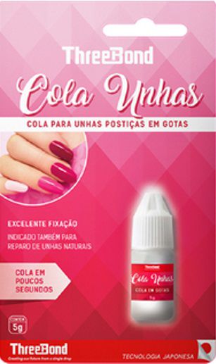 melhor cola para unha postiça sem agredir