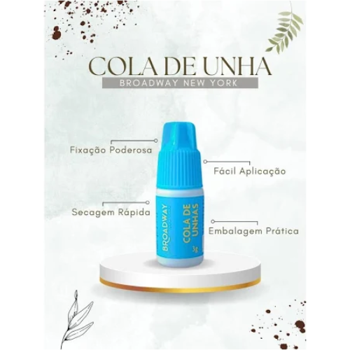 Cola para unha postiça forte