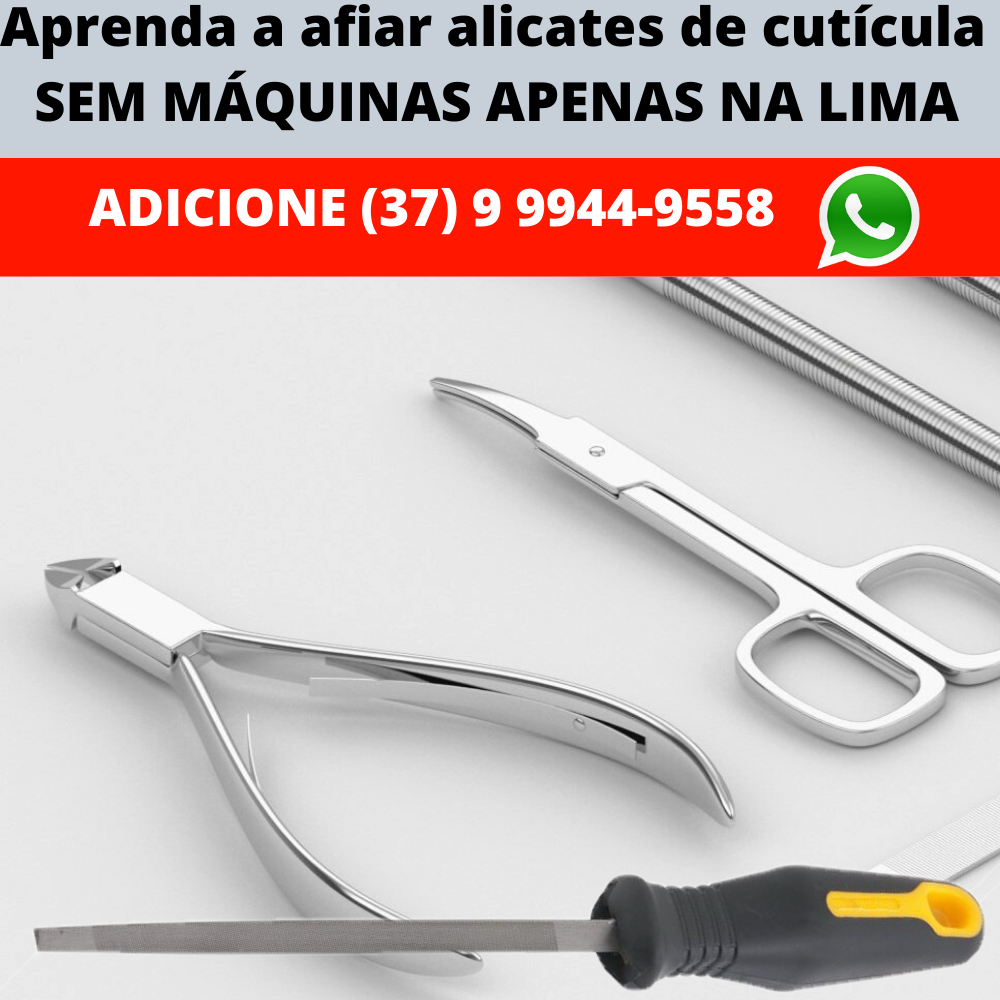 manutenção alicate de unha