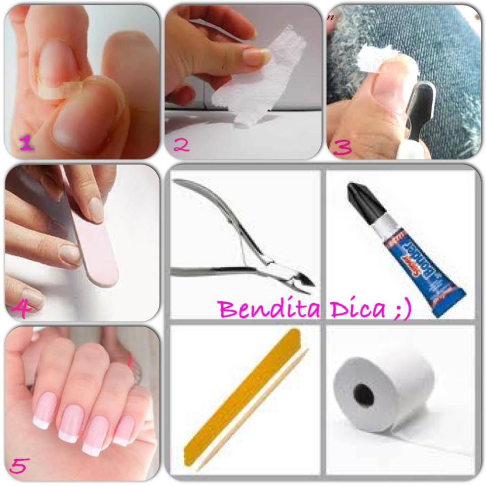 Comparativo: Papel Higiênico vs. Saquinho de Chá para Consertar Unhas