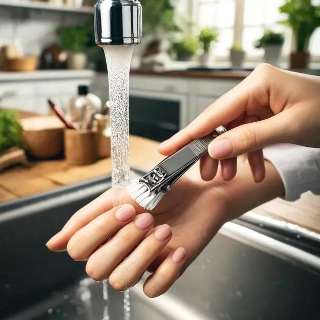 como esterilizar alicate de unha em casa