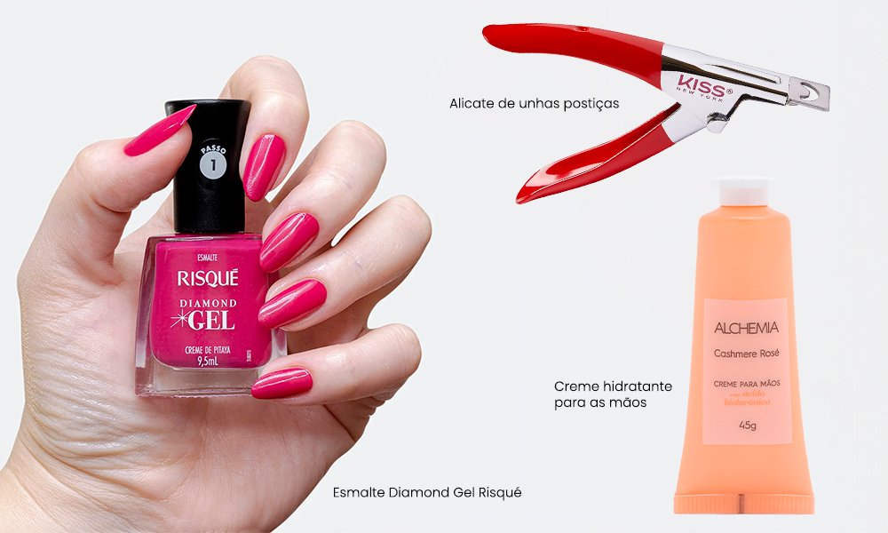 removedor de esmalte em gel caseiro