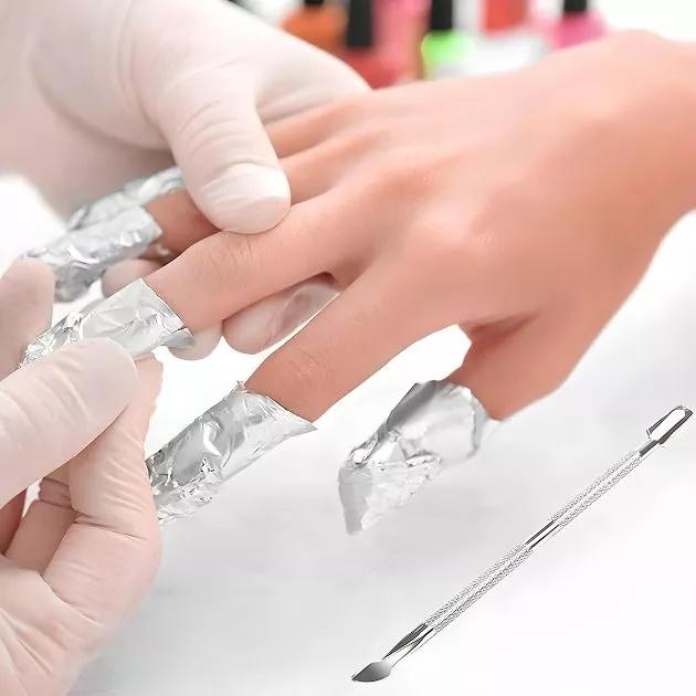 removedor de esmalte em gel caseiro