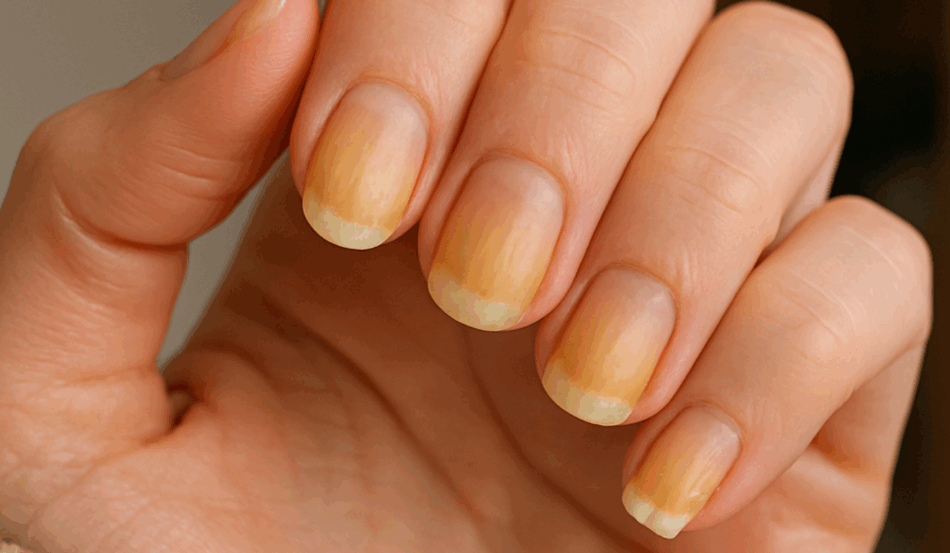 prevenir unhas amareladas