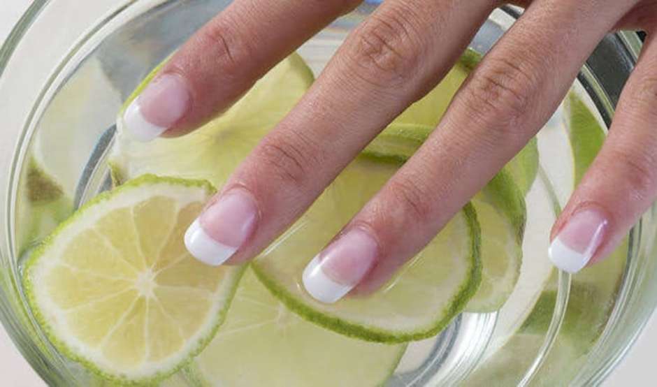 como clarear unhas naturalmente