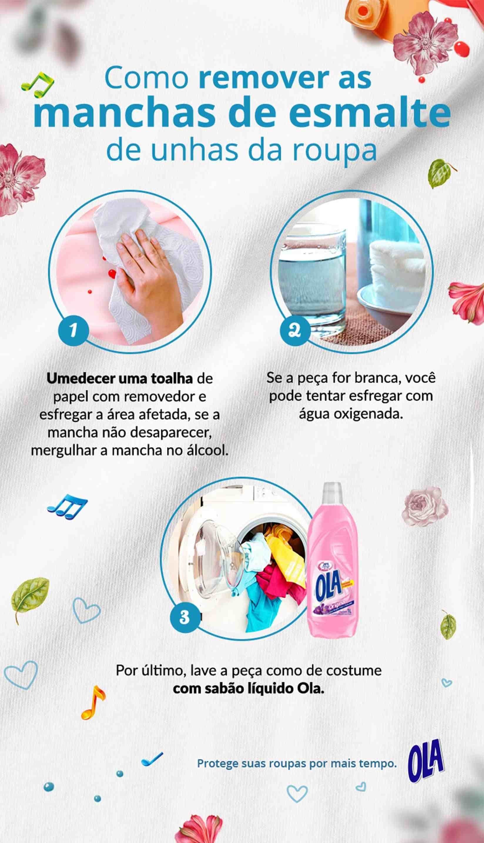 truques para tirar esmalte