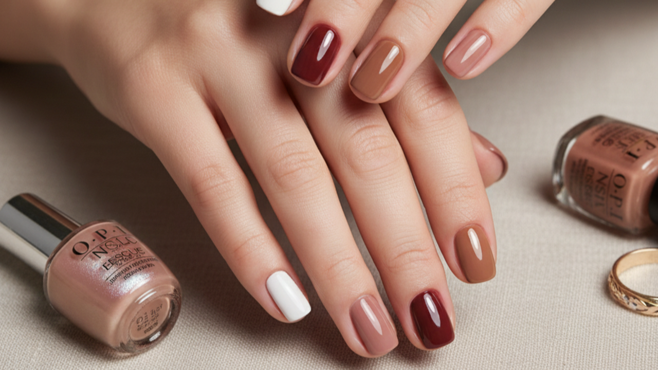 cores de esmalte para unhas curtas