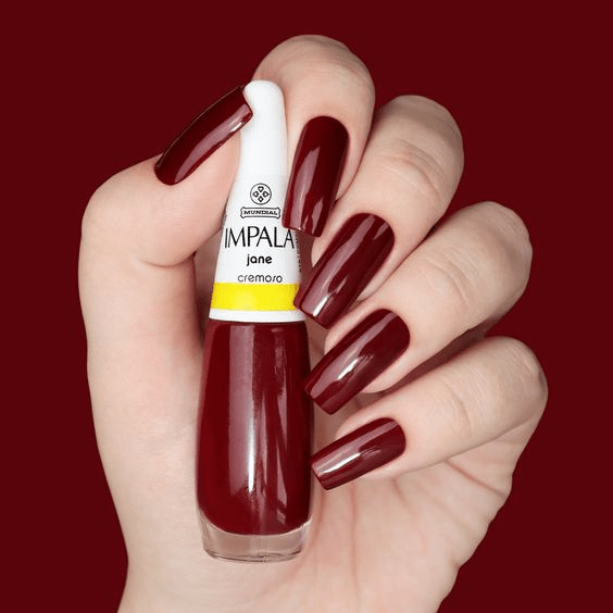 cor de unha elegante