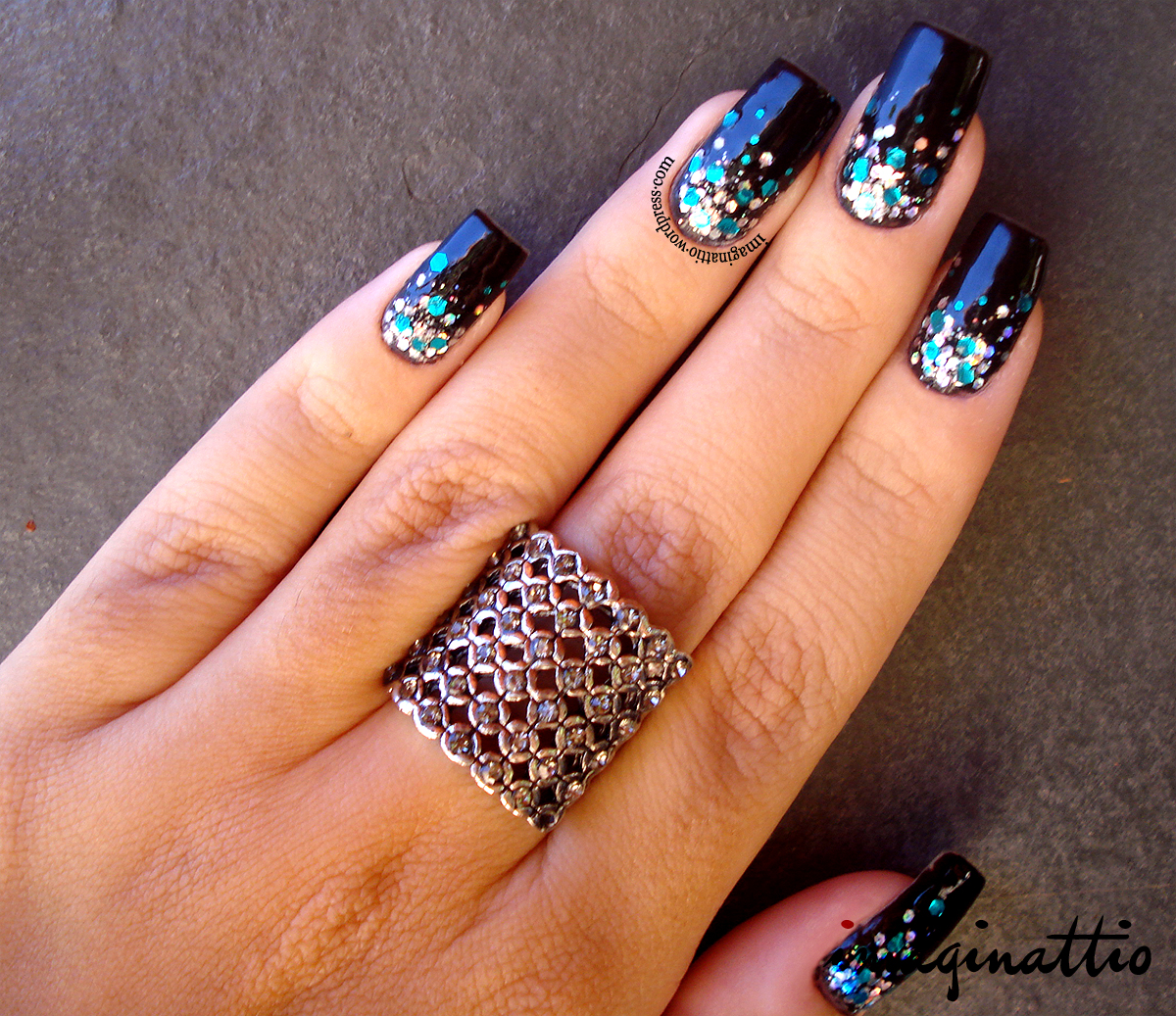 unhas minimalistas formatura