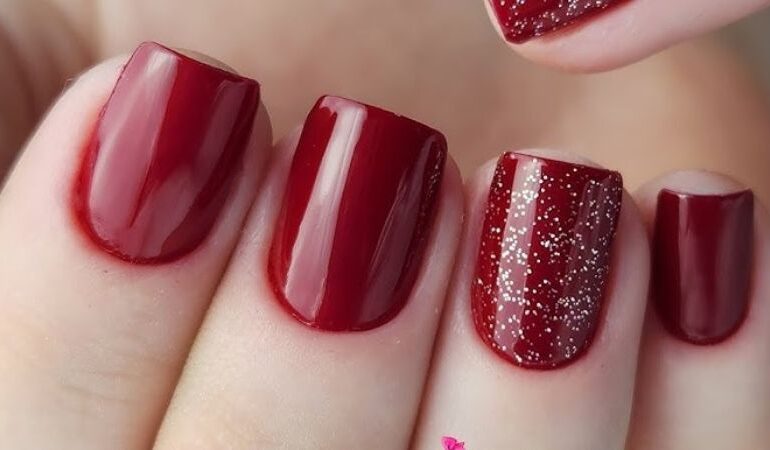 unhas curtas cores em alta