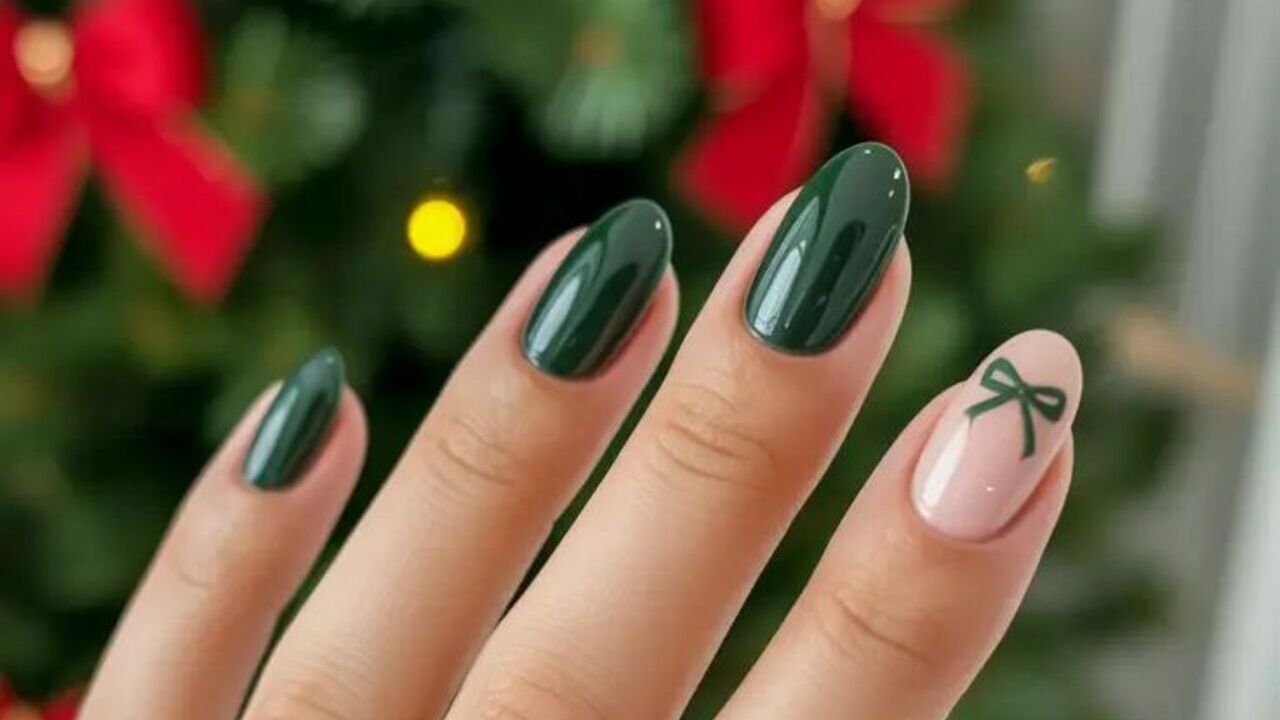 tendências unhas natal