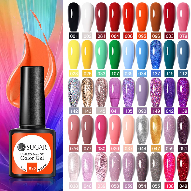 unhas em gel sofisticadas