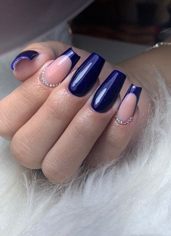 unhas em gel elegantes