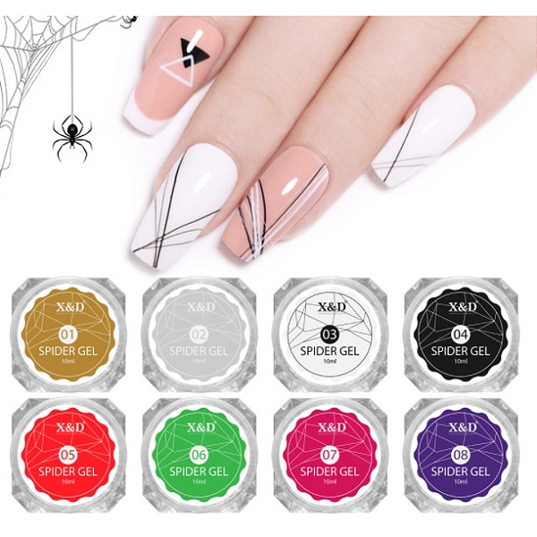 unhas em gel modernas