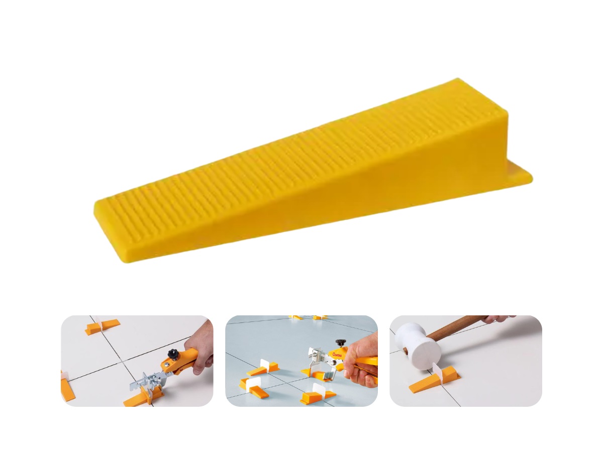 erros comuns ao usar cunhas niveladoras