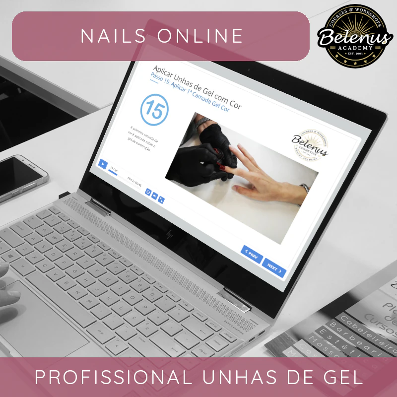 curso online unha em gel gratis