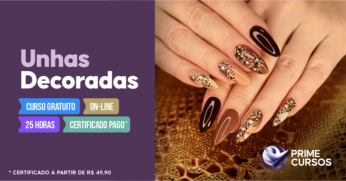curso de alongamento de unhas em gel com certificado