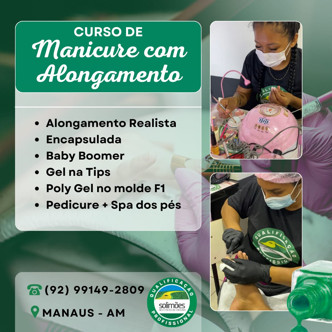 curso de unhas em gel com molde F1