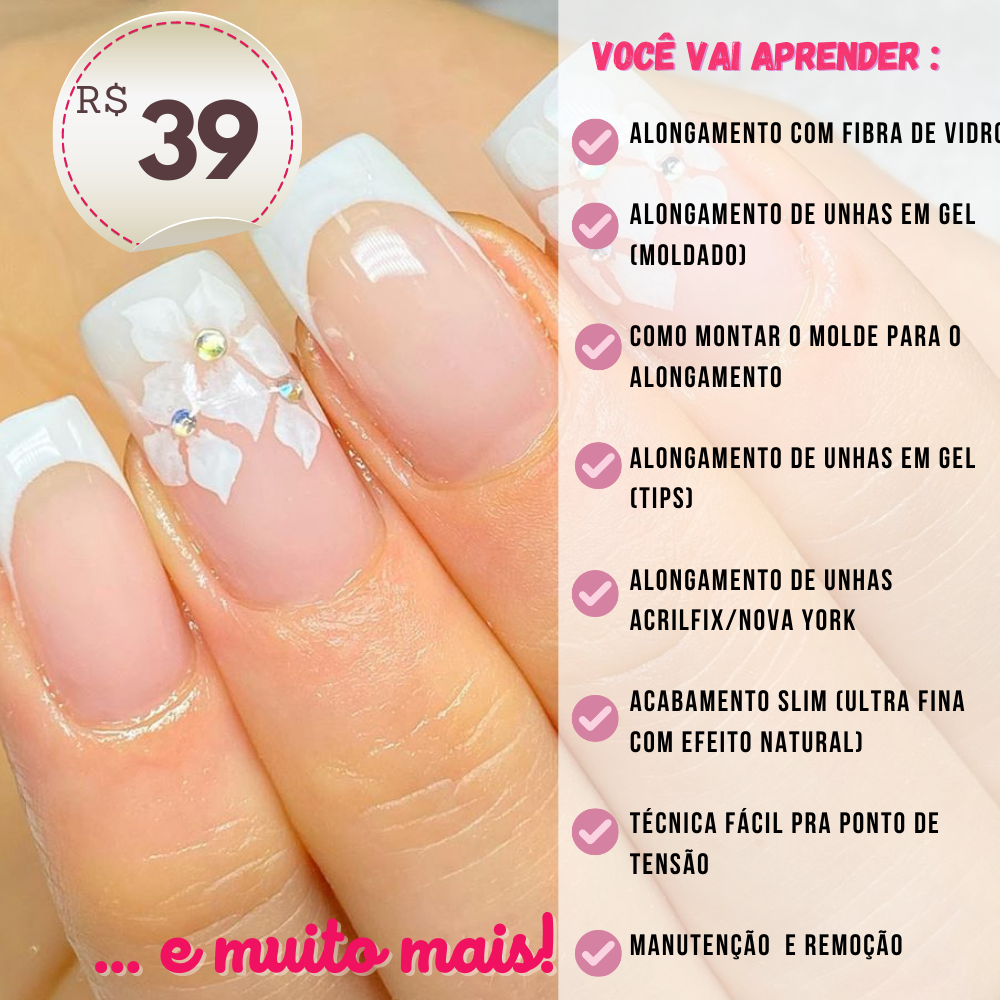 curso de unhas em gel para iniciantes