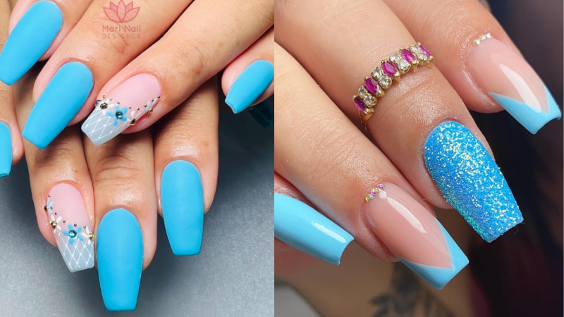 5 Ideias de Unhas em Gel Azul para Arrasar em 2025/2026
Como Usar o Azul Marinho nas Unhas: Tendências e Combinações
Baby Blue Nails: O Toque Delicado que Faltava no seu Visual
Francesinhas Azuis: Reinvente o Clássico com Estilo
Unhas com Glitter Encapsulado em Azul: Brilho e Profundidade