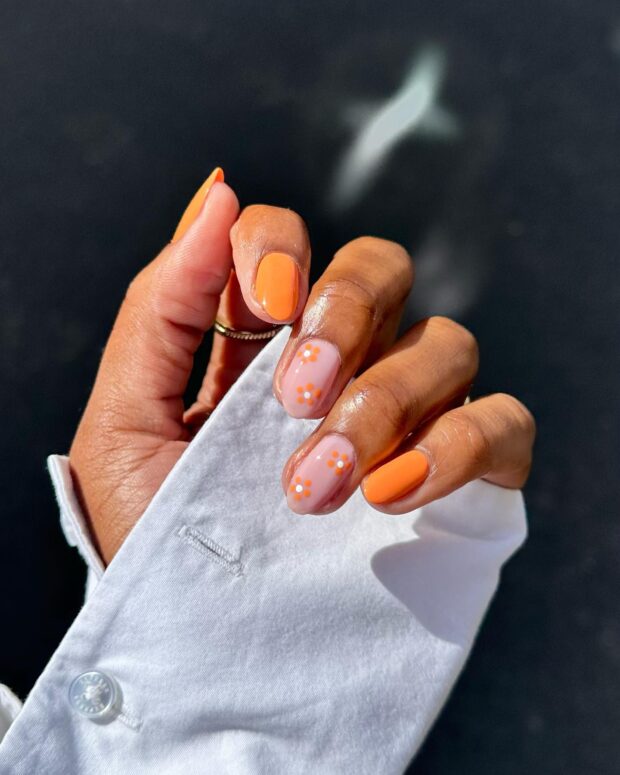 unha em gel filha única glitter