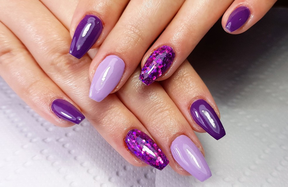ideias de unhas bailarina decoradas para casamento