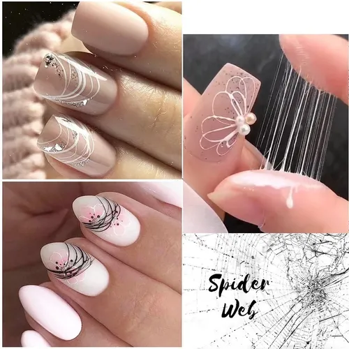 decorações de unha em gel