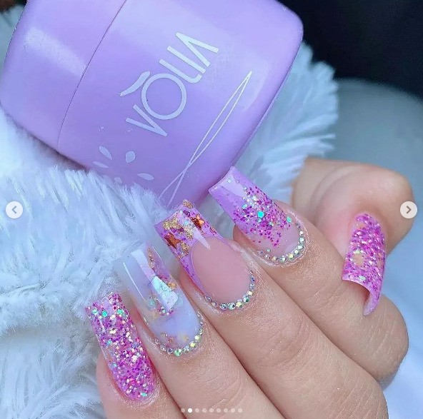 unhas de colar decoradas