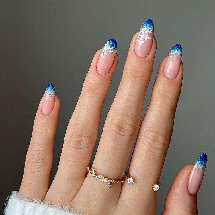 unha acrigel decorada nude