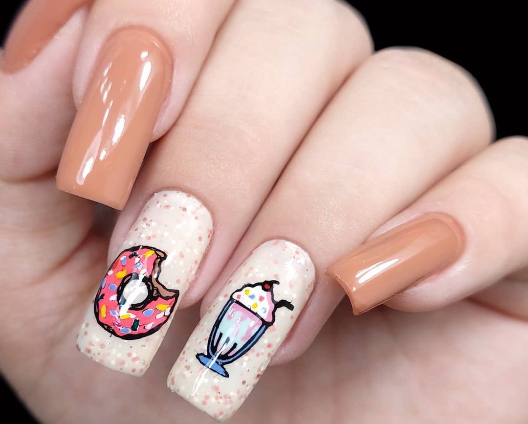desenhos de unhas com palito