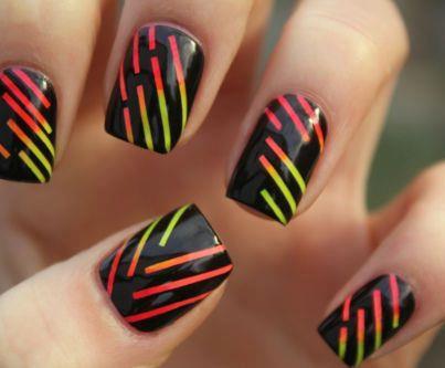 unhas decoradas fáceis