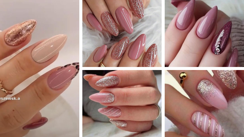unhas de gel elegantes para o dia a dia