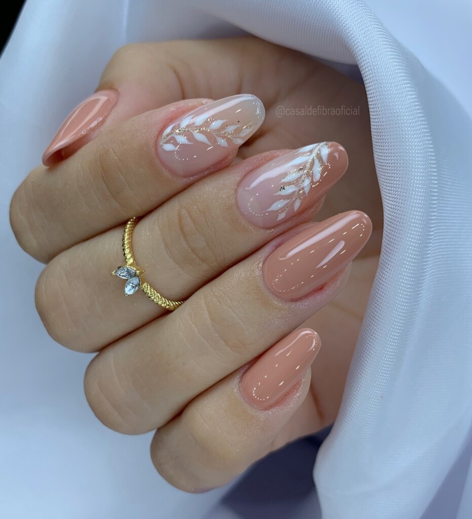 unhas de gel chiques para eventos