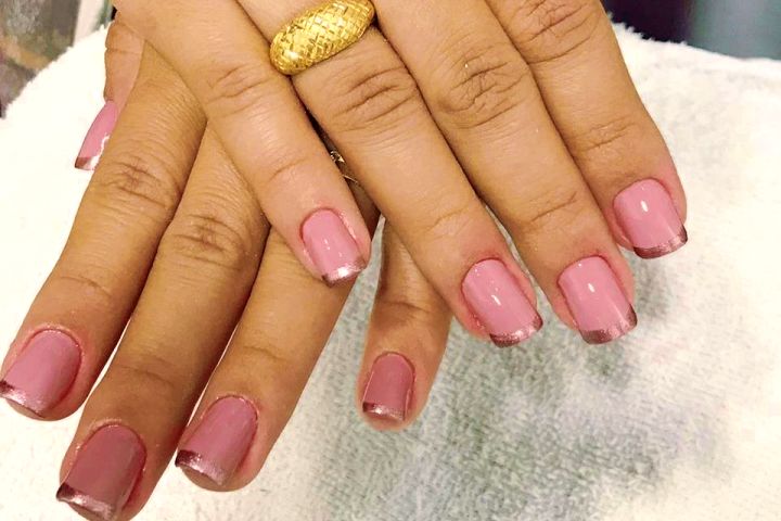 tendências unhas curtas gel 2026