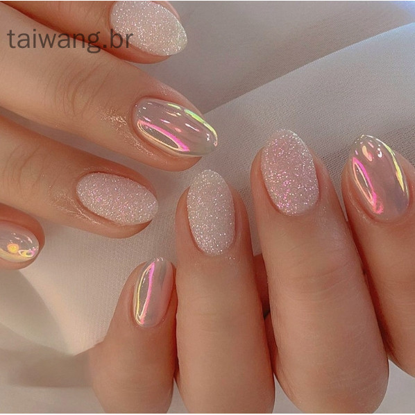 esmaltação em gel unhas curtas