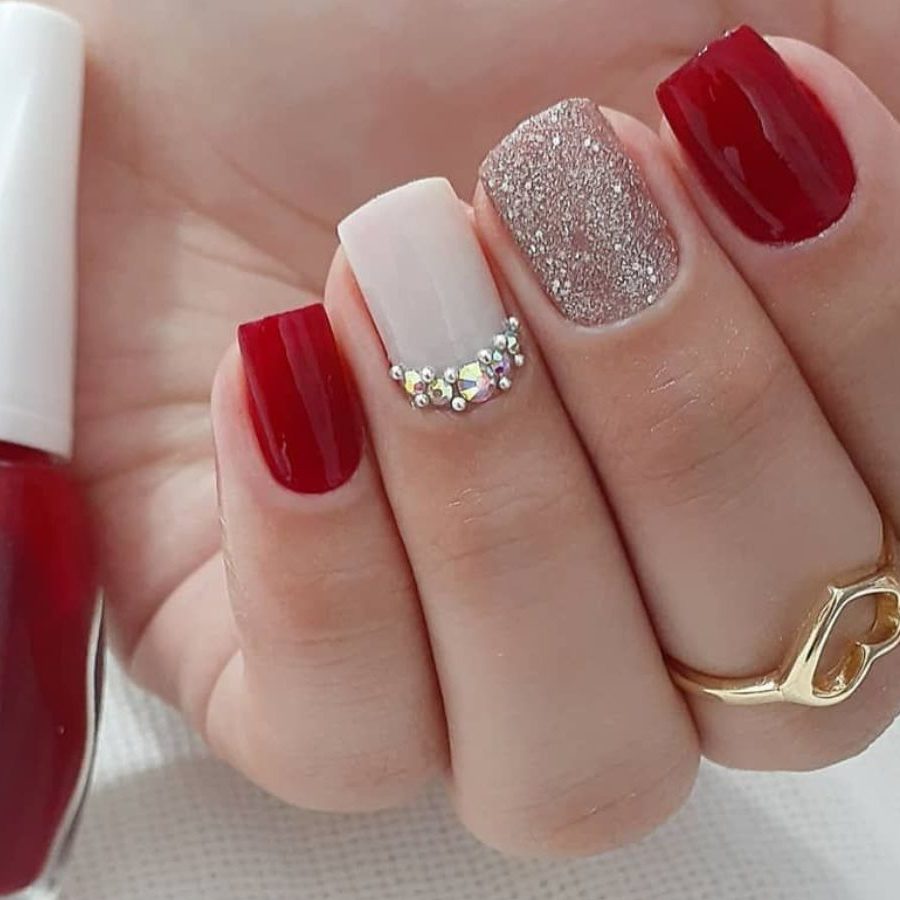 esmaltação em gel unha curta