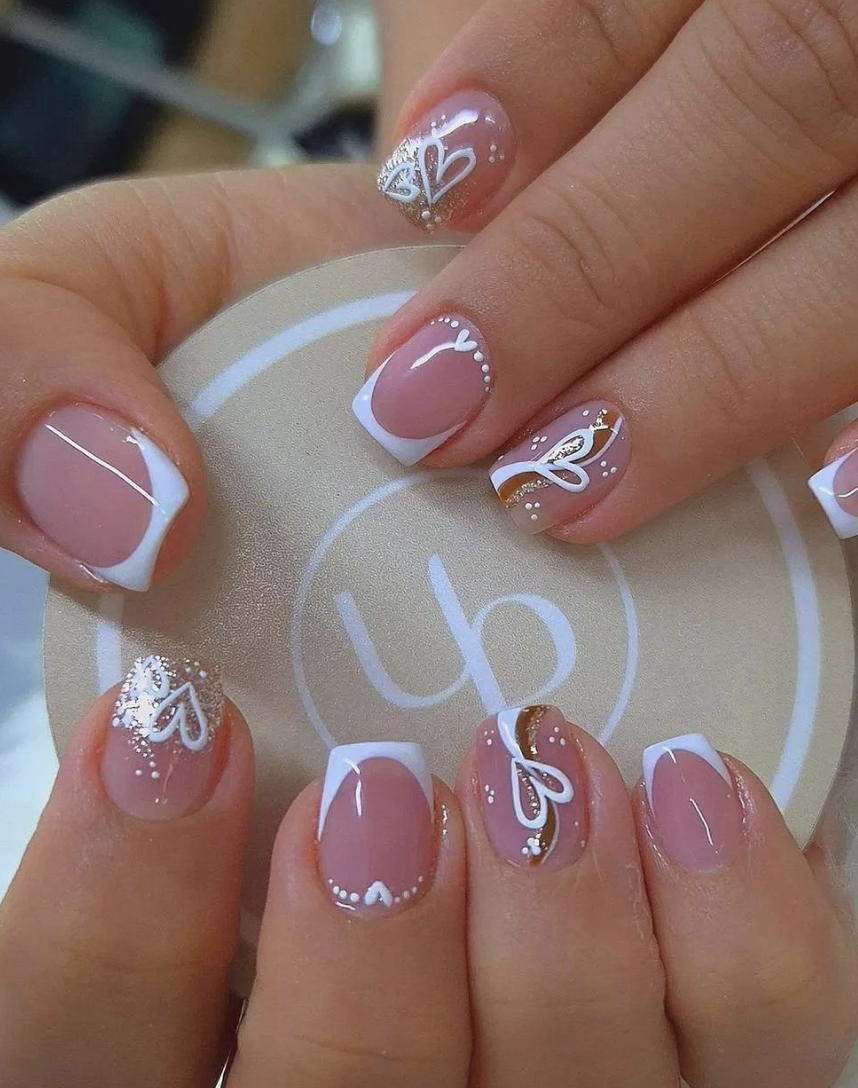 esmaltação em gel unha curta